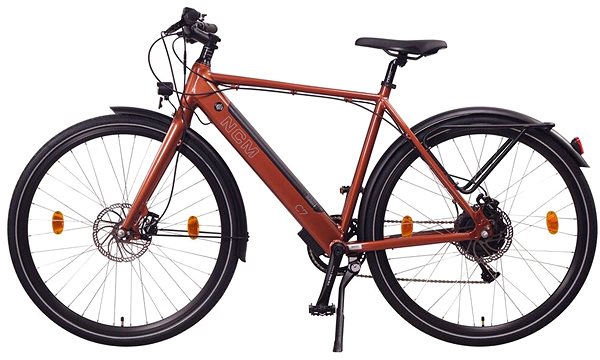 Elektromos kerékpár NCM C7-L Metal Brick Red ...