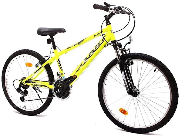 Detský bicykel OLPRAN 24 Falcon SUS žltá/čierna ...