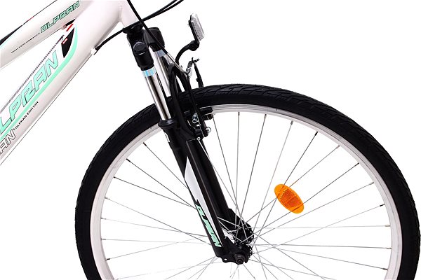 Horský bicykel OLPRAN 28 Cruez SUS lady biela/fialová ...