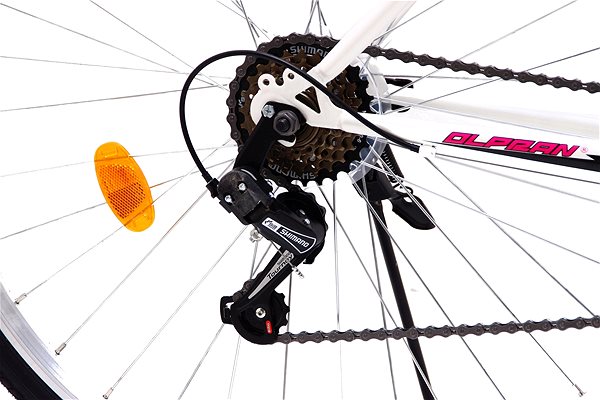 Horský bicykel OLPRAN 28 Cruez SUS lady biela/fialová ...
