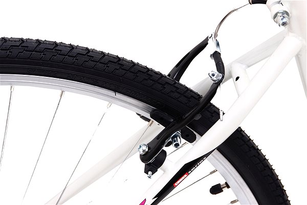 Horský bicykel OLPRAN 28 Cruez SUS lady biela/fialová ...