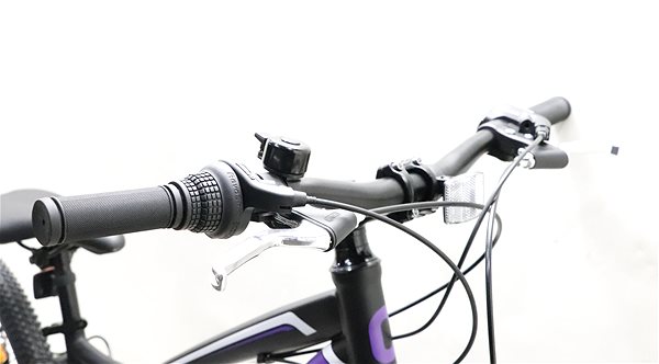 Detský bicykel Canull XC 240 čierna/fialová 24