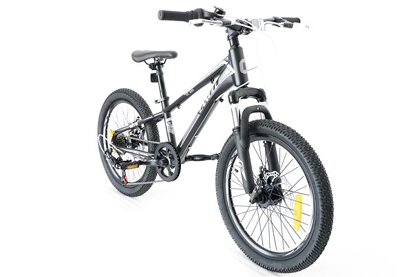 Detský bicykel Canull XC 221 čierna/biela 20