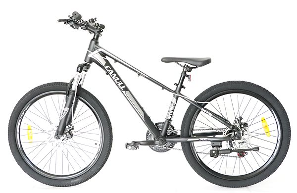 Detský bicykel Canull XC 241 čierna/biela 24