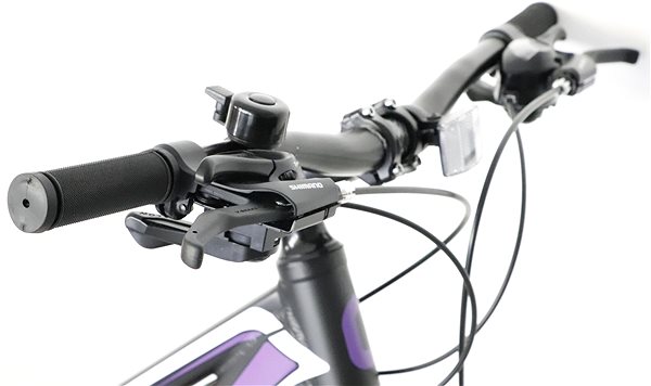 Detský bicykel Canull XC 241 čierna/fialová 24