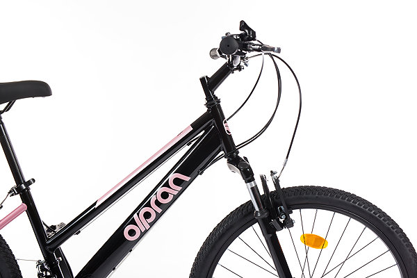 Kids bike Olpran Formica girl black/pink 24