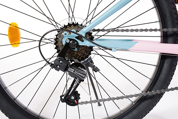 Kids bike Olpran Formica girl pink/grey 24