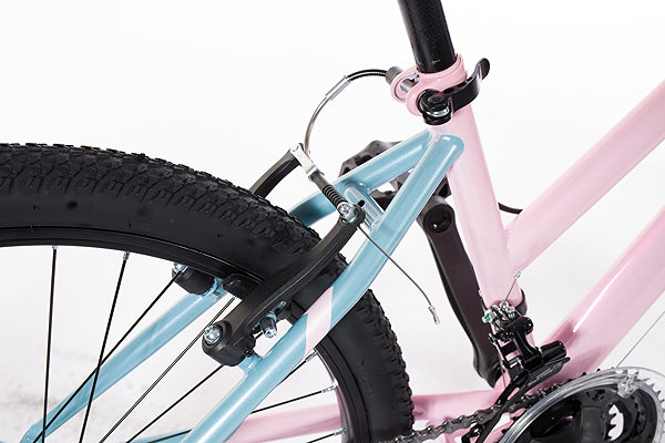 Kids bike Olpran Formica girl pink/grey 24