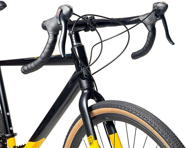Gravel bike Olpran Gravel Ursus Arctos basic M grey/orange .