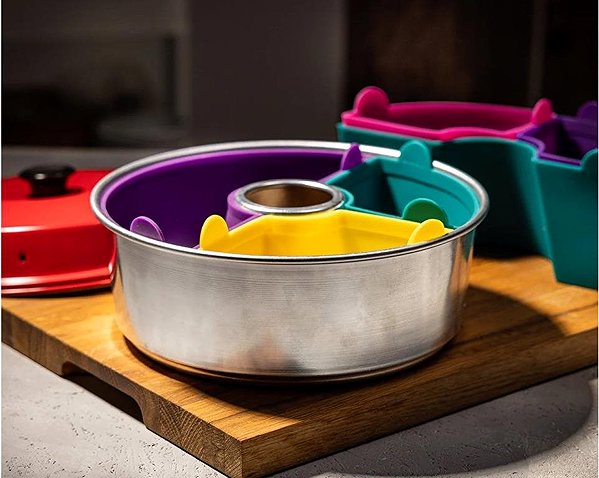 Baking Mould Omnia 6 Pack Silicone Moulds Maxi 3 l ...