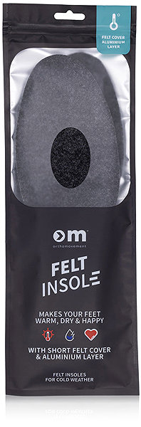 Talpbetét Orthomovement Felt Aluminium 35-41 ...