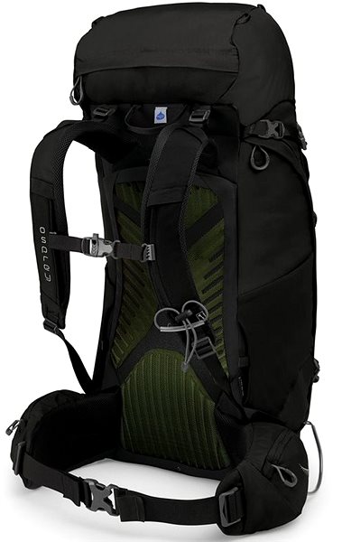 Turistický batoh Osprey KESTREL 48 II M/L black Bočný pohľad
