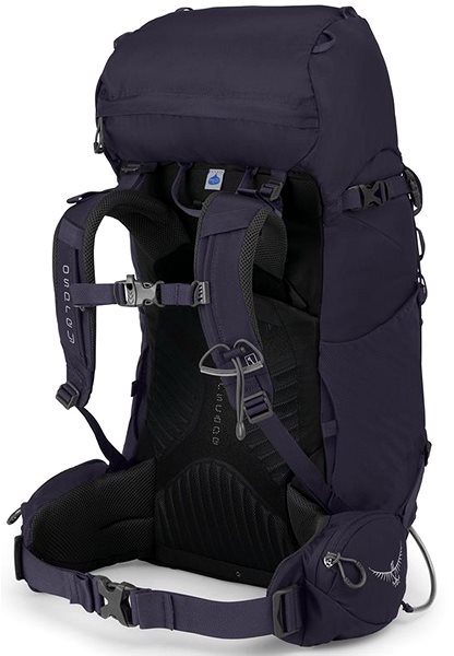 Turistický batoh Osprey KYTE 36 II WS/WM mulberry purple Bočný pohľad