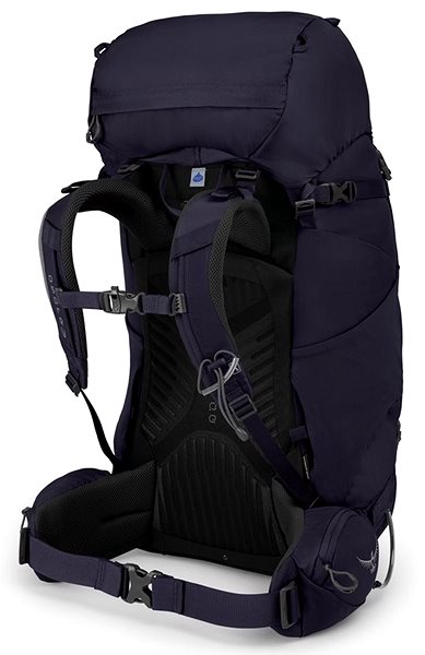 Turistický batoh Osprey KYTE 66 II WS/WM mulberry purple Bočný pohľad