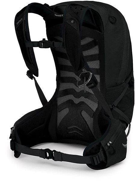 Hiking Backpack Osprey Talon 22 III stealth black Side view