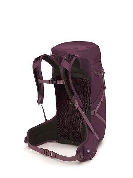 Turistický batoh Osprey Sportlite 30 aubergine purple S/M Bočný pohľad