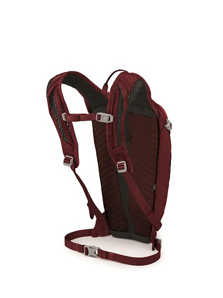 Športový batoh Osprey Salida 8 claret red Bočný pohľad