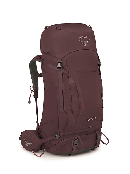 Turistický batoh Osprey Kyte 58 Elderberry Purple WXS/WS ...