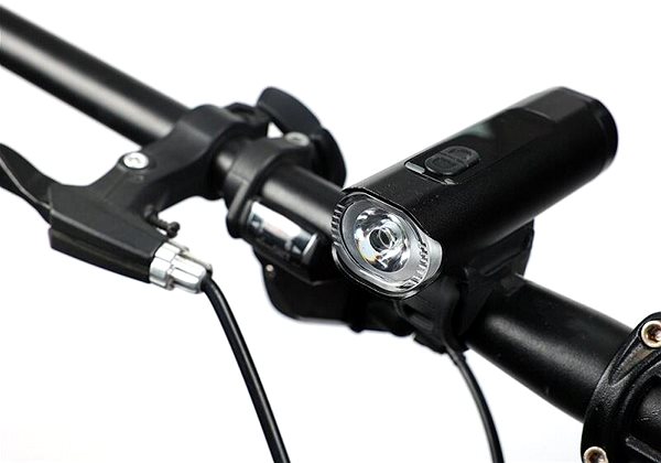 Svetlo na bicykel MAX1 Svetlo predné Nova 500 USB ...