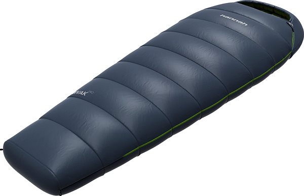 Sleeping bag Hannah Bivouac 240 Midnight Navy/Lime Green II 190P .