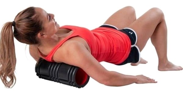 Pure2Improve Foam Roller 33 × 14.5 cm, black .