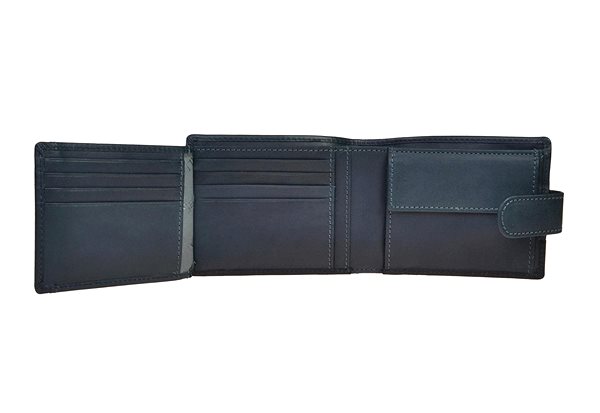 Peňaženka Pánska kožená peňaženka SEGALI 951 320 005 l modrá Vlastnosti/technológia
