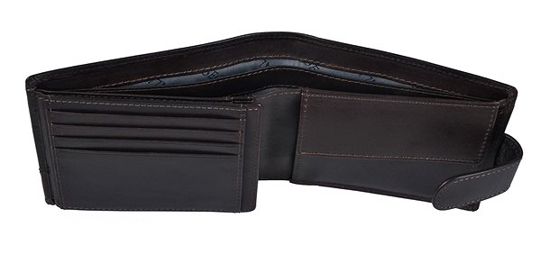 Wallet SEGALI 951 320 005 l dark brown Features/technology
