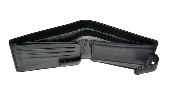 Peňaženka Pánska kožená peňaženka SEGALI 61285 čierna Vlastnosti/technológia