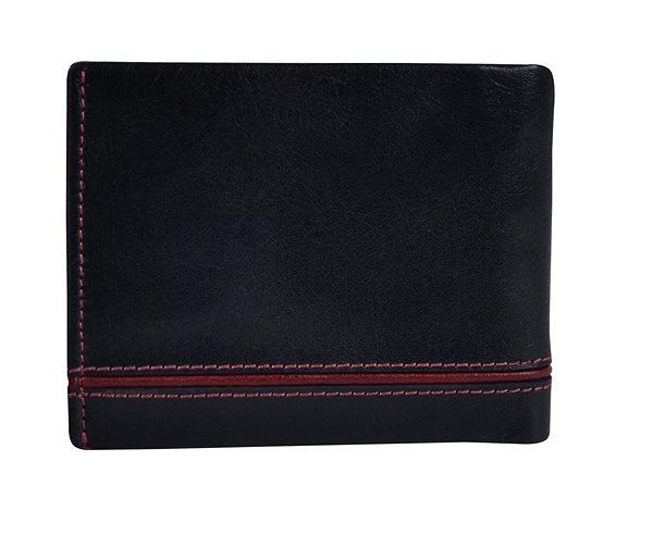 Wallet SEGALI 753 115 026 black/red Screen