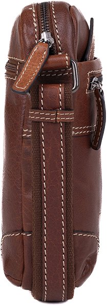 Shoulder bag Shoulder bag leather SEGALI 25577 brown Back side