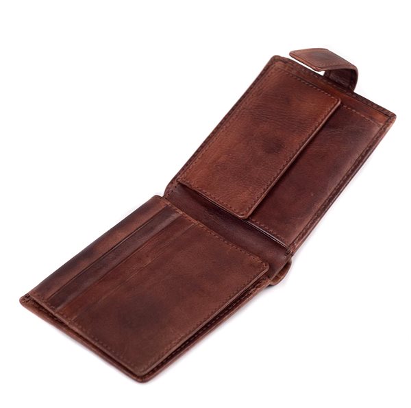Wallet SEGALI 54050 chestnut .