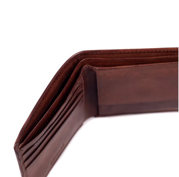 Wallet SEGALI 55566 chestnut .