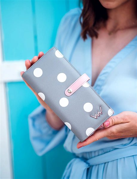 VUCH Cissy Grey Purse.
