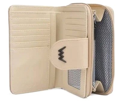 VUCH Paulie Beige Wallet.