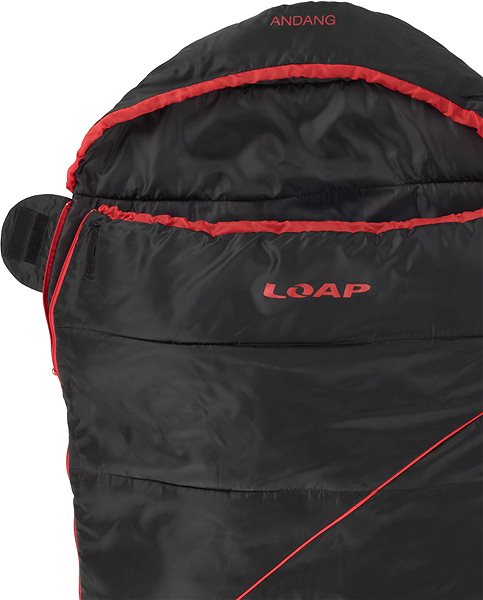 Sleeping bag LOAP Andang Blk/Red L .