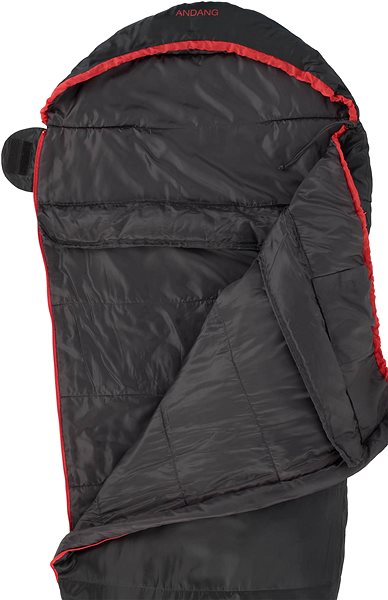 Sleeping bag LOAP Andang Blk/Red L .
