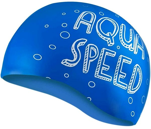Aqua-Speed Swimming Cap Kiddie Shark Swimming Cap .