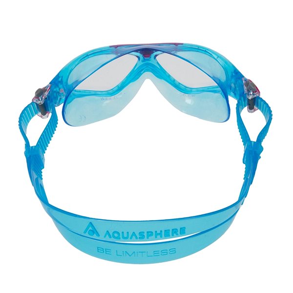 Plavecké okuliare Aqua Sphere Detské Vista číre sklá aqua/ružové ...