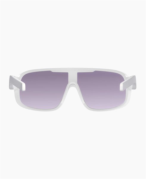 Kerékpáros szemüveg POC Aspire Hydrogen White Violet/Silver Mirror Hátoldal