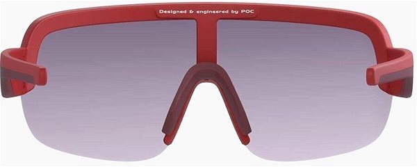 Cycling Glasses POC Aim Prismane Red VSI Back page