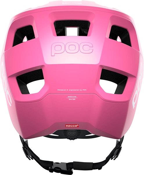 Prilba na bicykel POC Kortal Actinium Pink Matt MLG Zadná strana
