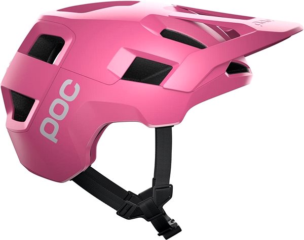 Kerékpáros sisak POC Kortal Actinium Pink Matt MLG Oldalnézet