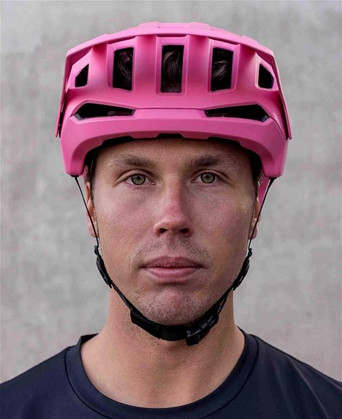 Kerékpáros sisak POC Kortal Actinium Pink Matt MLG Lifestyle