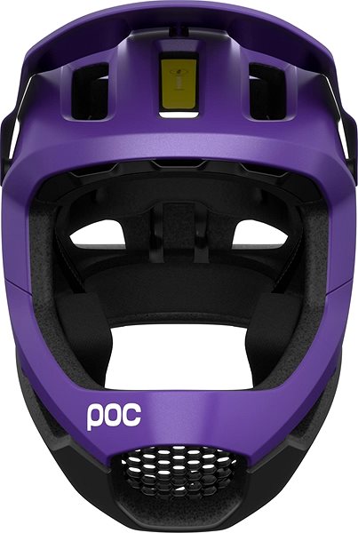 Kerékpáros sisak POC Otocon Race MIPS Sisak Sapphire Purple/Uranium Black Metallic/Matt XSM Képernyő