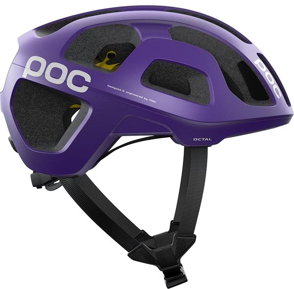 Kerékpáros sisak POC Octal MIPS Sisak Sapphire Purple Matt Oldalnézet