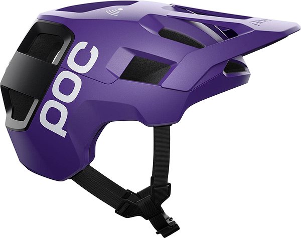 Prilba na bicykel POC prilba Kortal Race MIPS Sapphire Purple/Uranium Black Metallic/Matt XSS Bočný pohľad