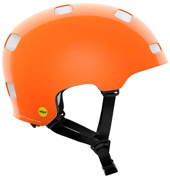 Kerékpáros sisak POC Crane MIPS Fluorescent Orange L ...