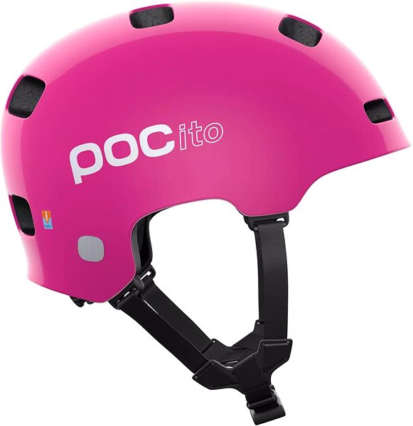 Kerékpáros sisak POC POCito Crane MIPS M Fluorescent Pink ...