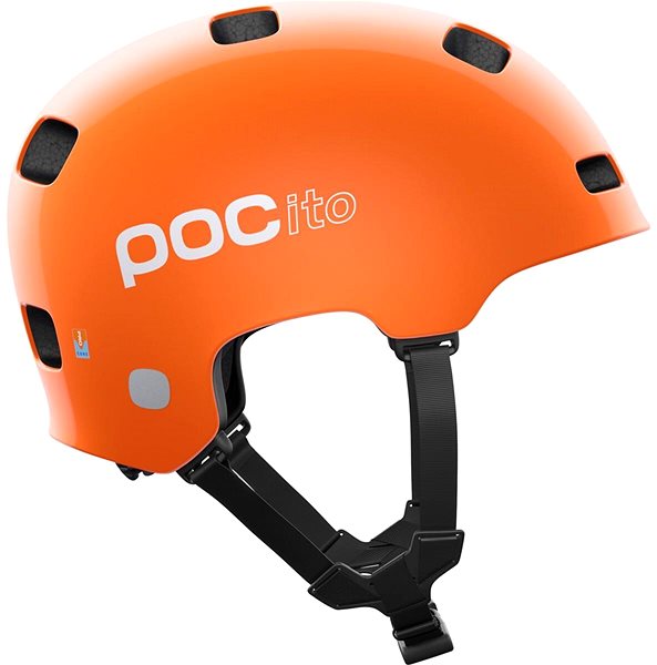 Prilba na bicykel POC POCito Crane MIPS S Fluorescent Orange ...