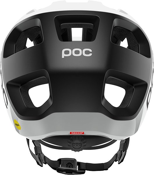Kerékpáros sisak POC Cularis Hydrogen White/Uranium Black Matt w. Logo SML ...